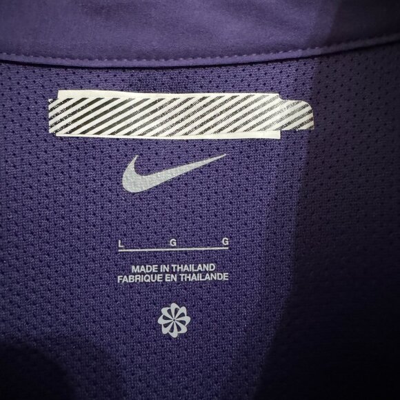 Nike TCU Horned Frogs Football Team Issued On-Field Coach Jacket Mens L NEW - Picture 7 of 9